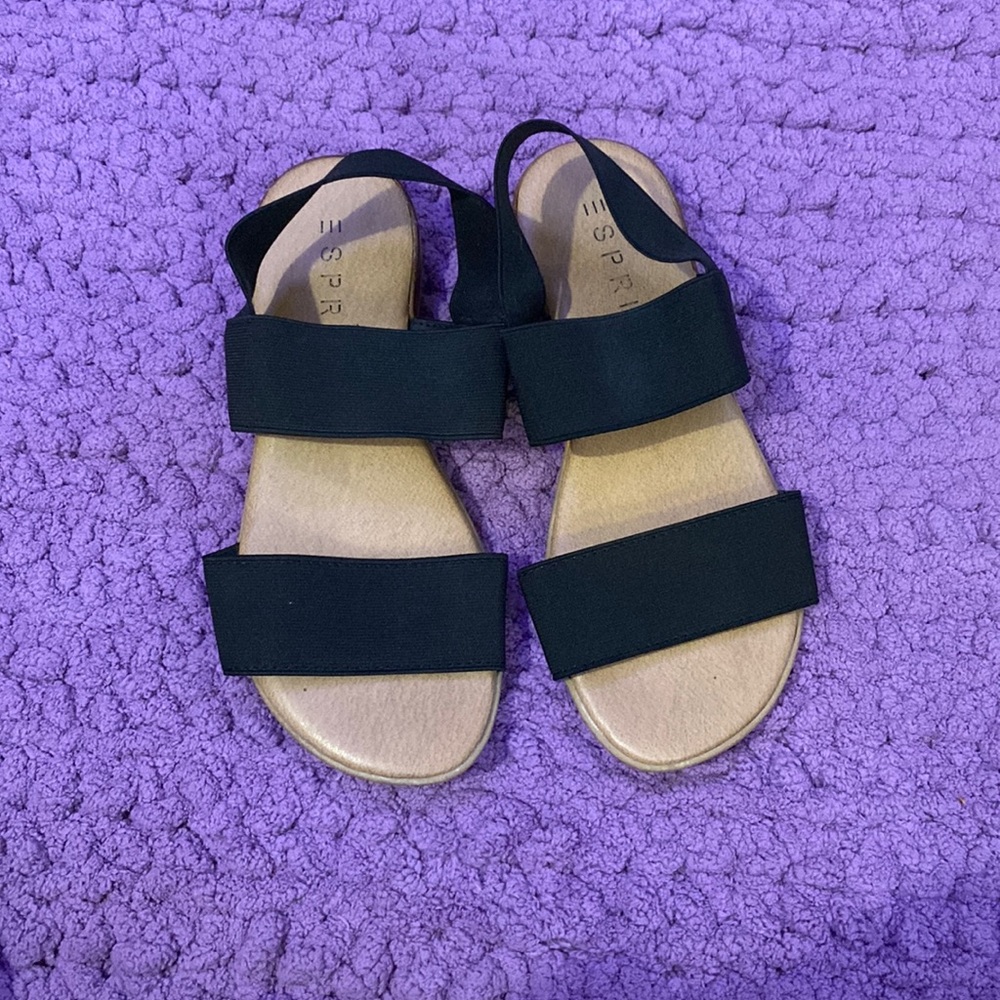 Black sandals